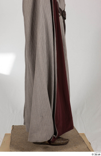  Photos Medieval Monk in grey suit Medieval Clothing Monk grey skirt lower body 0006.jpg